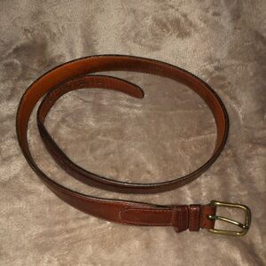 Harness House brown saddle leather belt size 38